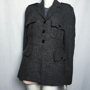 Philosophy Wool and Hemp Military Jacket sz 8